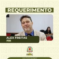 Alex Freitas cobra informações e documentos da Prefeitura sobre realização do “Frutal Rodeio Music”