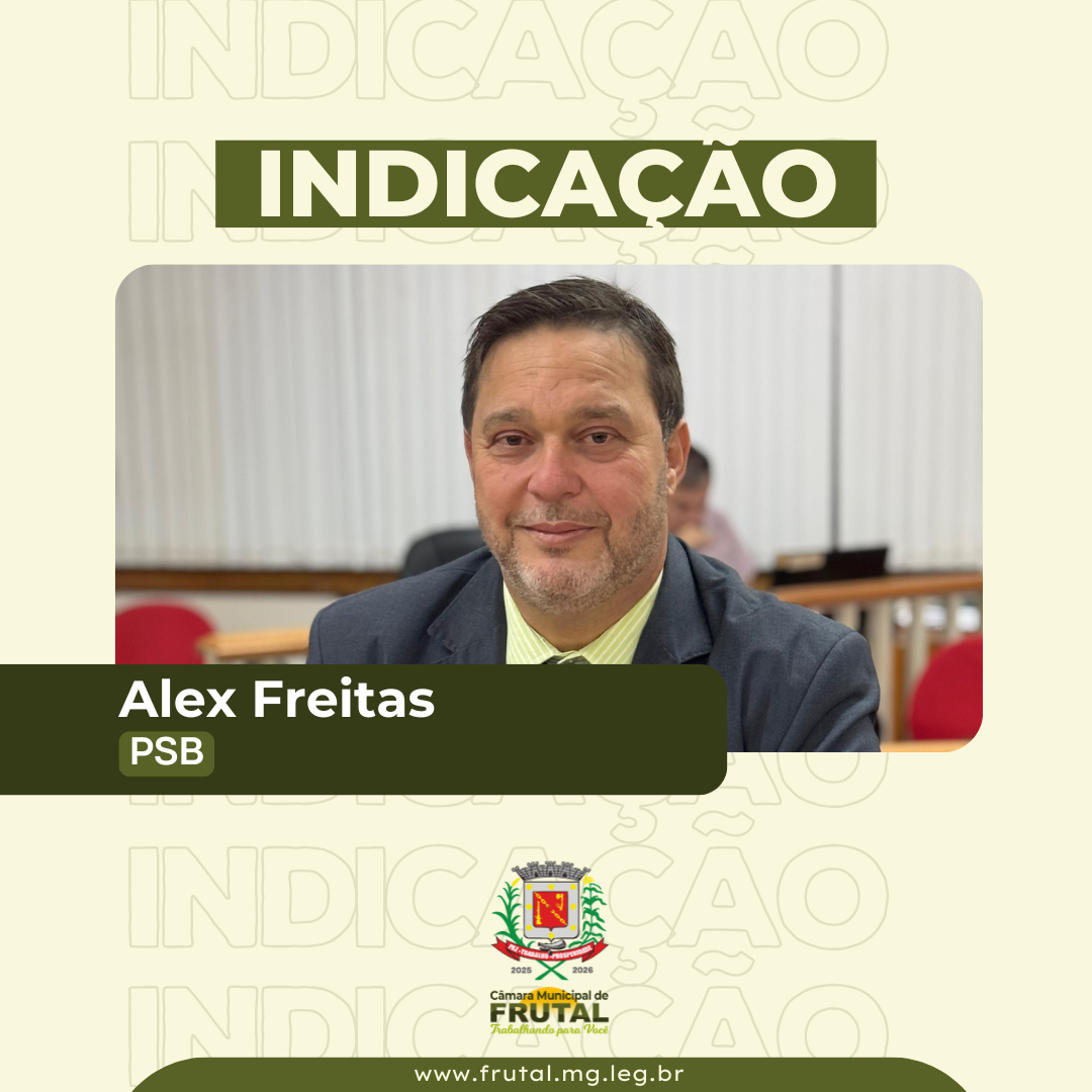 Alex Freitas cobra promessa antiga e propõe redução de 50% na taxa de iluminação pública em Frutal