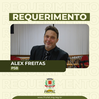 Alex Freitas faz questionamentos sobre locação de veículo pelo prefeito Bruno