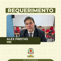 Alex Freitas solicita informações detalhadas sobre contratos entre a Prefeitura e a empresa Sudeste Brasil