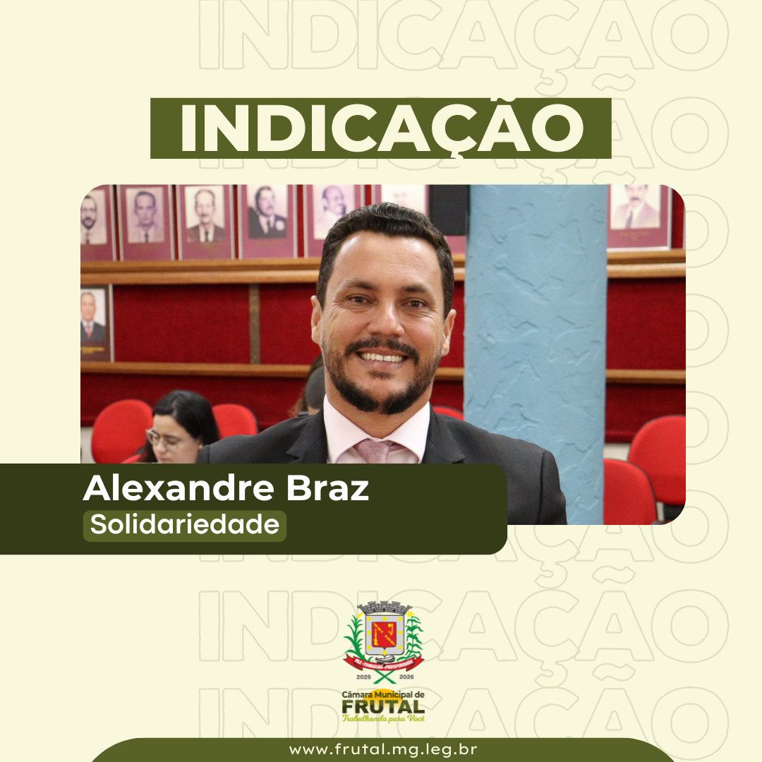 Alexandre Braz requisita espaço acolhedor para autista em unidades de saúde de Frutal
