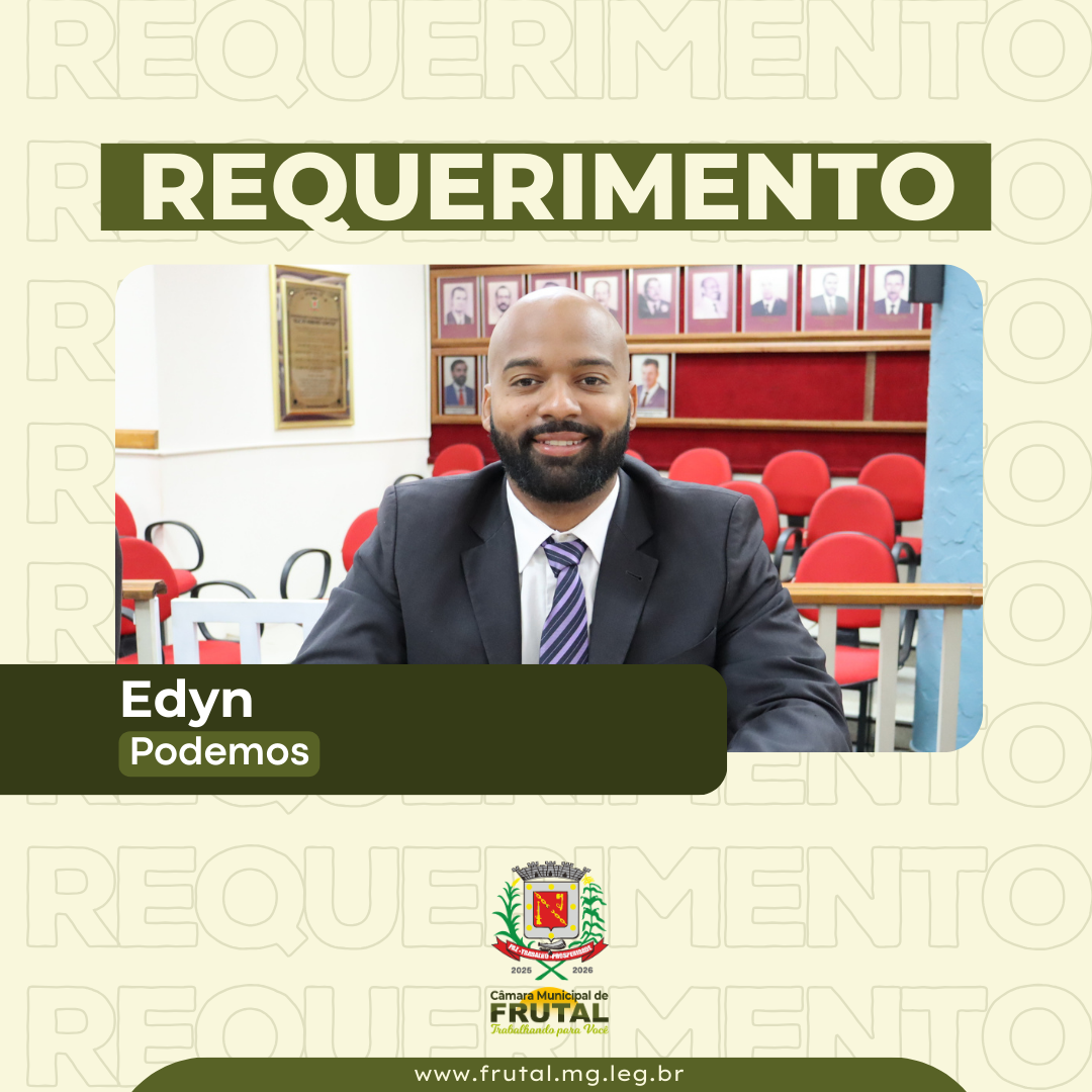 Câmara aprova requerimento de Edyn que questiona a respeito do serviço de limpeza pública no município