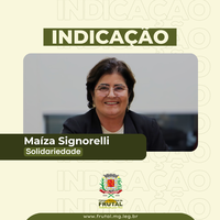 Câmara de Frutal aprova indicação da vereadora Maíza Signorelli para auxílio financeiro a pacientes em hemodiálise
