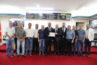 Câmara homenageia Loja Maçônica Comendador Gomes 90 pelos 45 anos de fundação