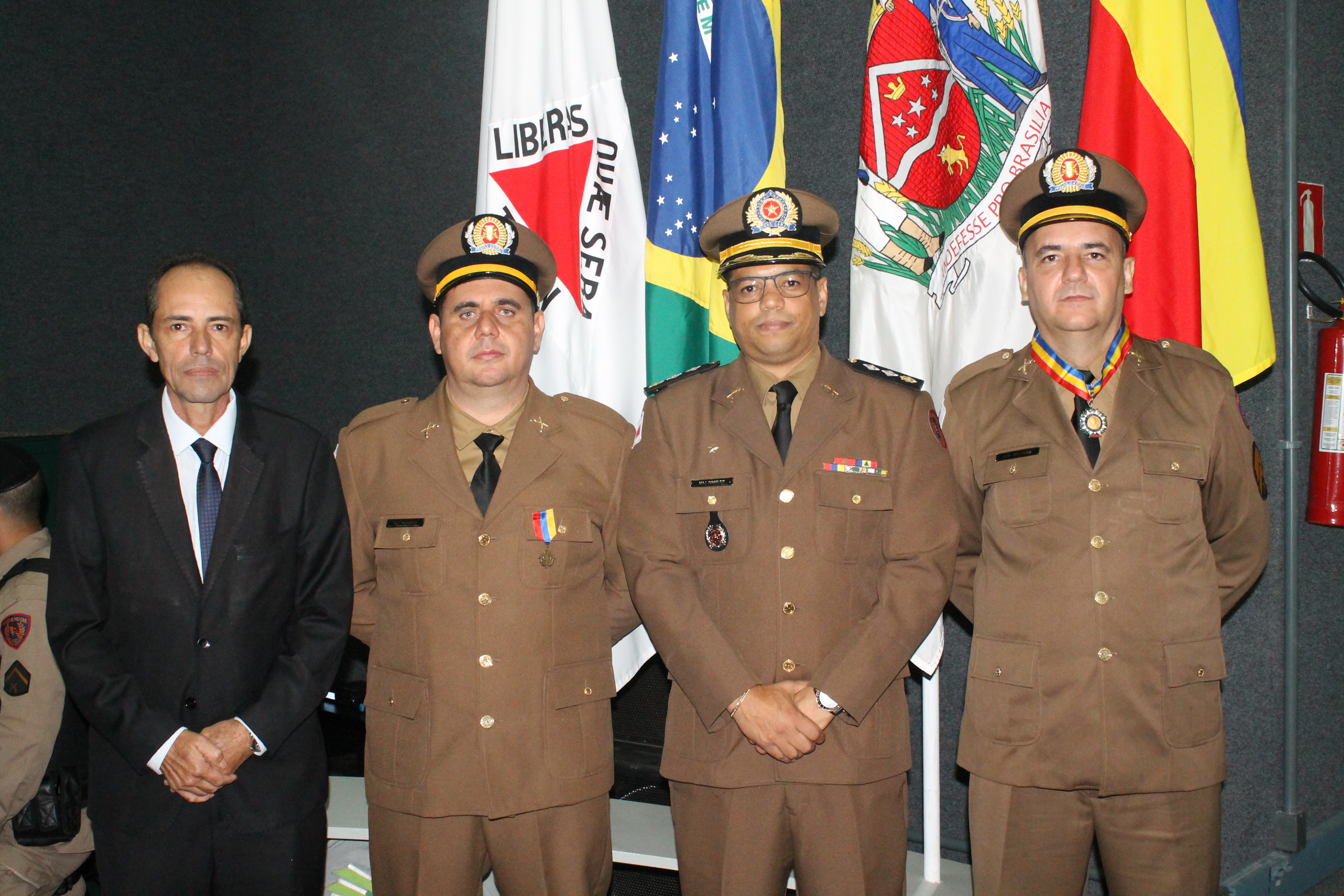 Câmara participa das comemorações dos 244 anos da Polícia Militar de Minas Gerais