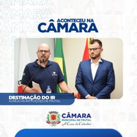 Campanha de destinação de Imposto de Renda a instituições filantrópicas é apresentada na tribuna livre da Câmara