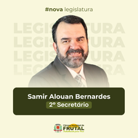 Conheça o 2º secretário Samir Alouan Bernardes