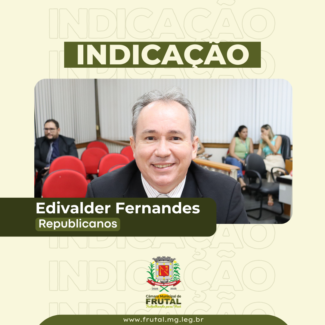 Construção de poços artesianos para abastecer Parque dos Lagos é solicitada pelo vereador Edivalder