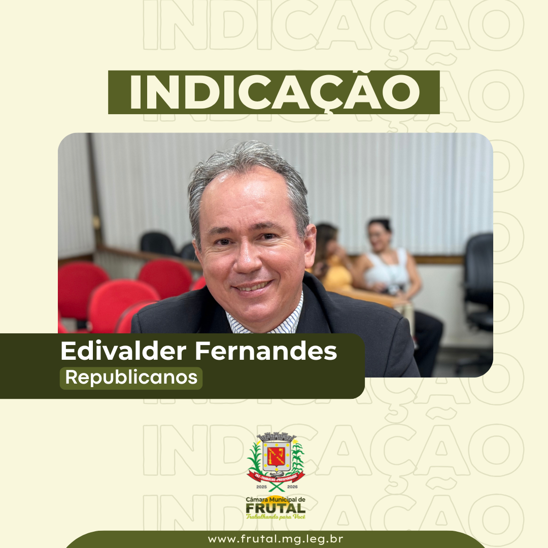 Edivalder Cheiroso propõe menos burocracia para trabalhadores ambulantes em Frutal