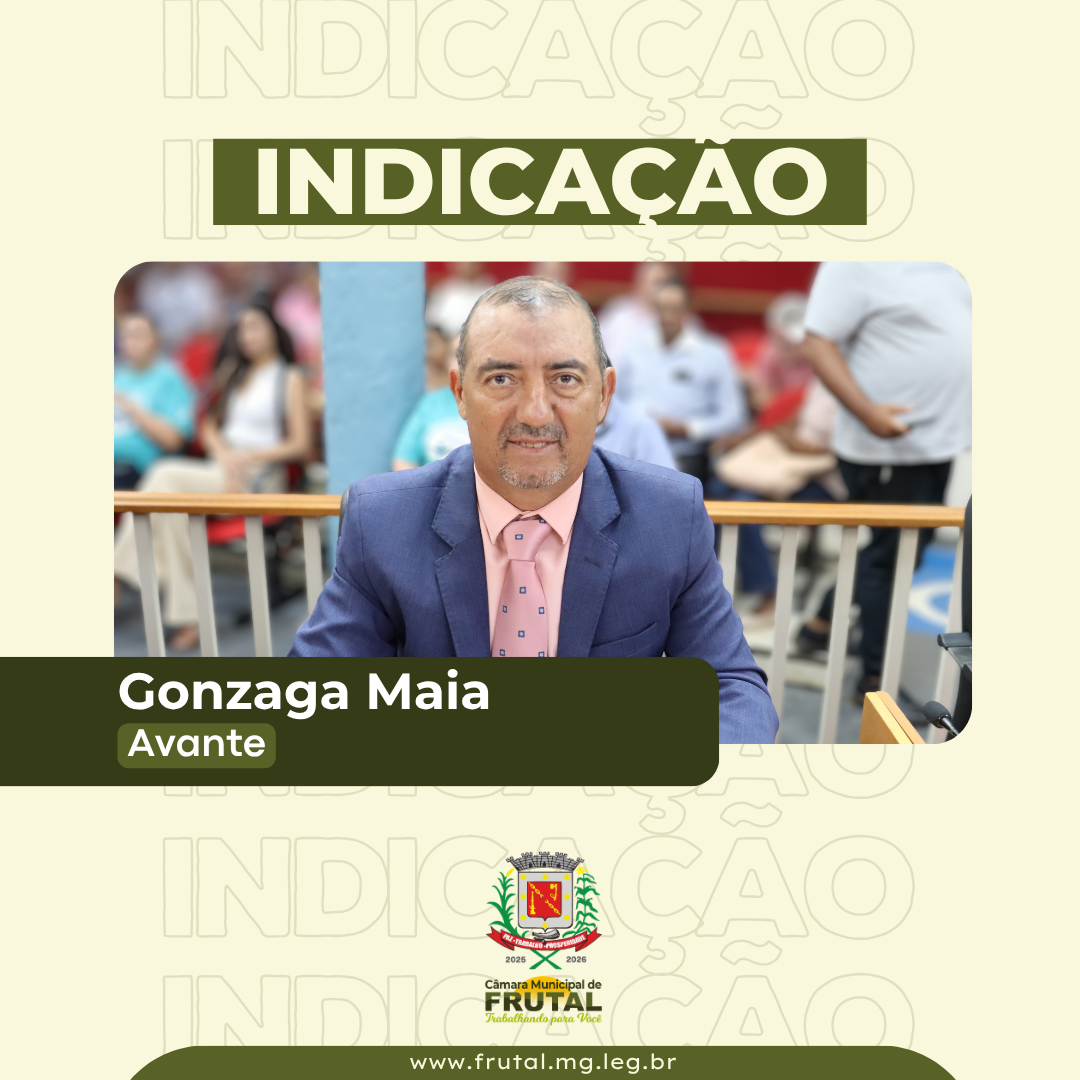  Em indicação, Gonzaga Maia cobra providências sobre água estagnada na Rua Belo Horizonte