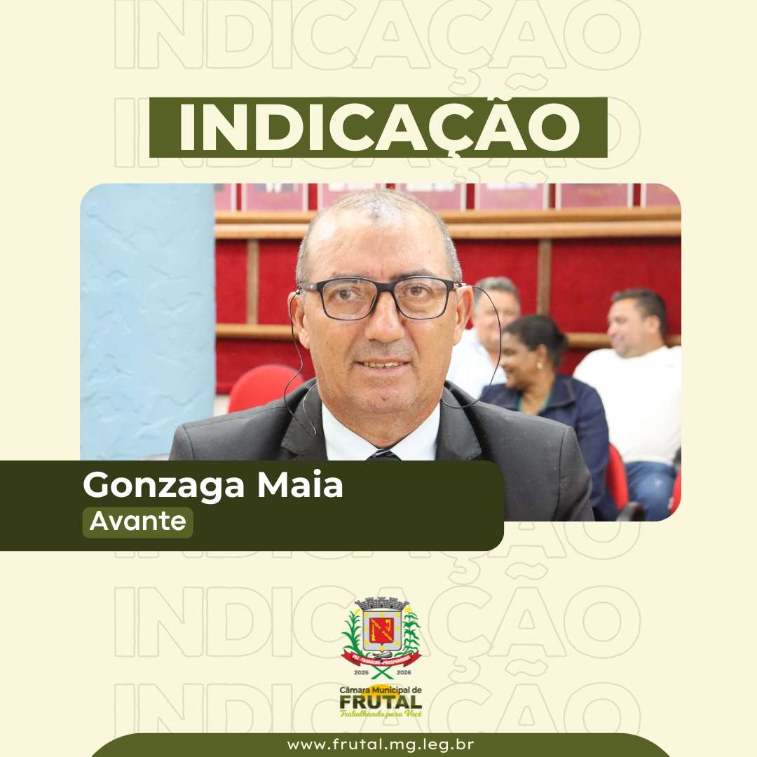 Em indicação, Gonzaga pede poda de árvores em ruas da Vila Esperança