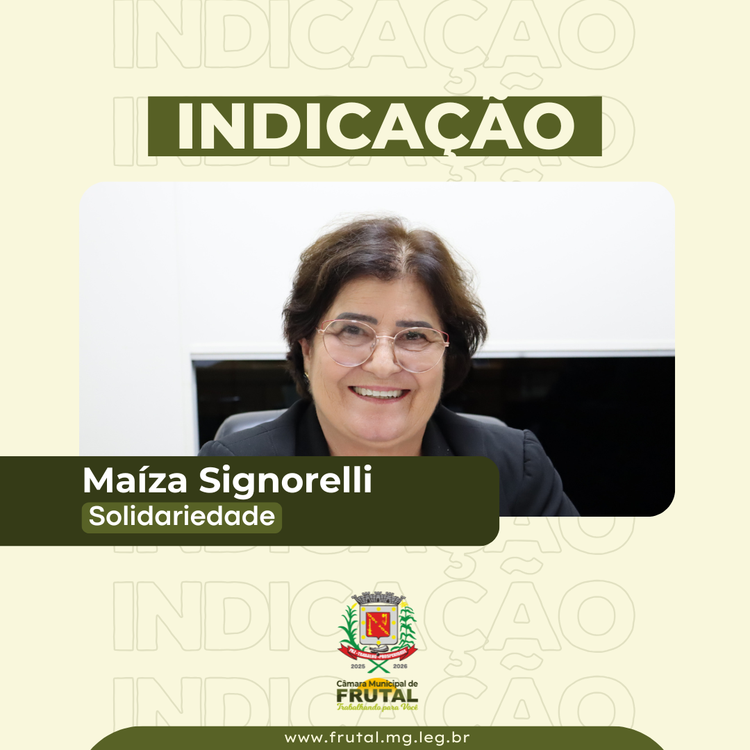 Em indicação, Maíza cobra providências contra mau cheiro do Córrego Vertente Grande