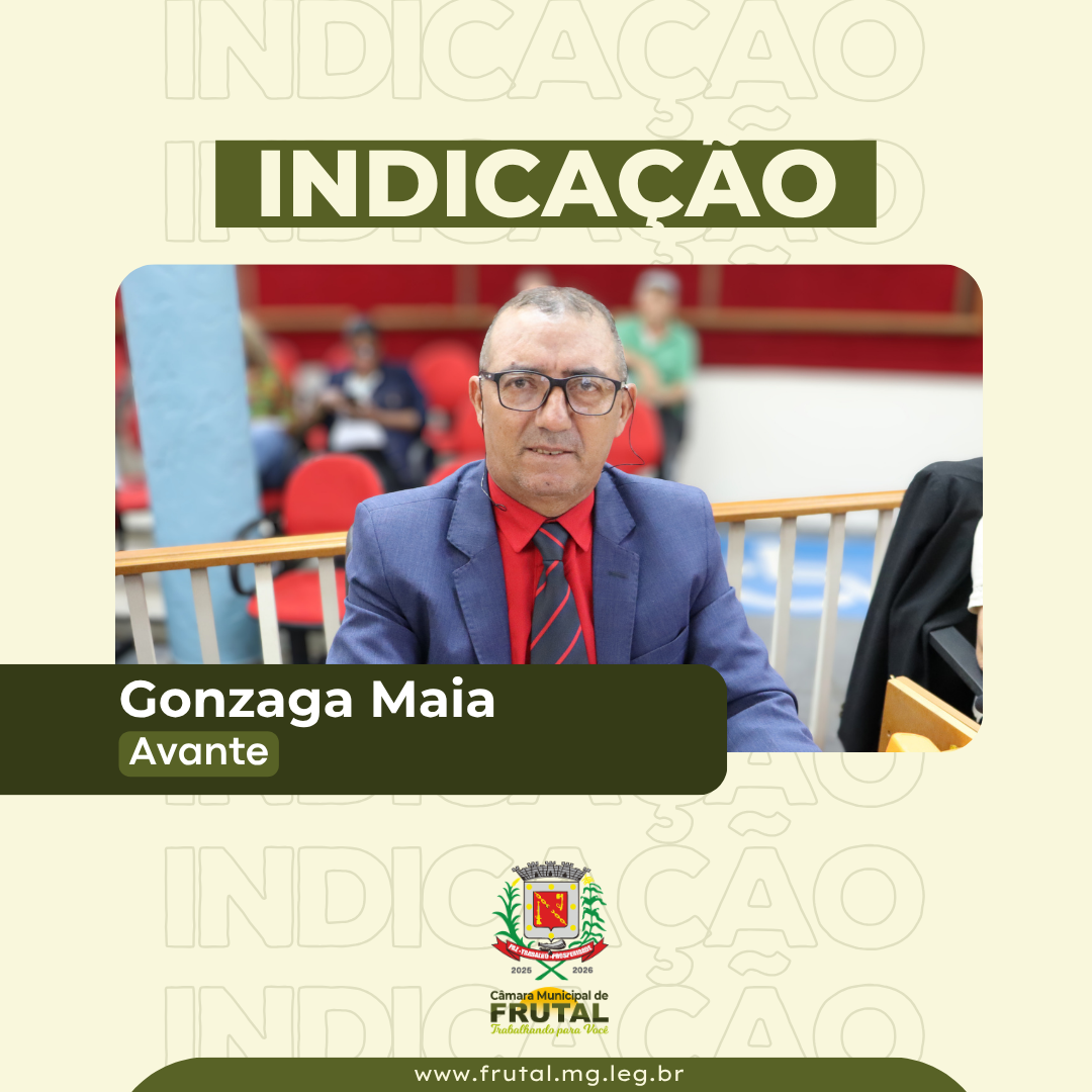  Em indicação, vereador Gonzaga pede melhoria da iluminação públicas em ruas da Vila Esperança