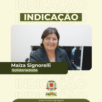  Em indicação, vereadora Maiza pede transporte escolas para crianças com TEA de Aparecida de Minas até a APAE de Frutal