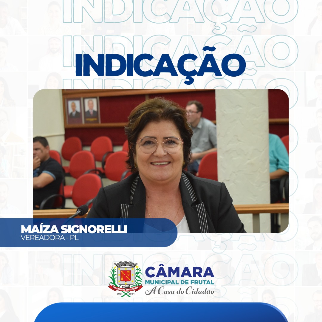 Em indicação, vereadora Maíza Signorelli reivindica câmeras de monitoramento em todos os veículos de transporte escolar do município