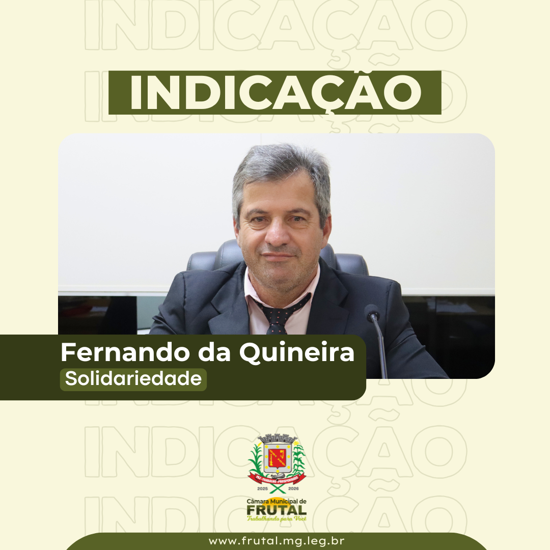Fernando da Quineira propõe substituição da ponte no Córrego Apaga Fogo