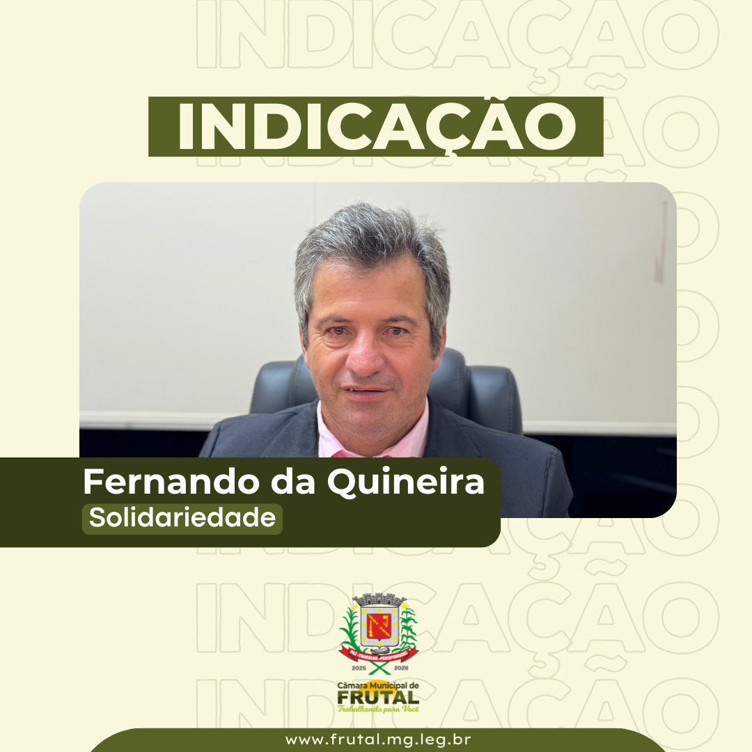 Fernando da Quineira propõe terceirização de serviços para estradas rurais