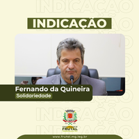  Fernando da Quineira quer mudança no trânsito da Rua Domiciano Ferreira
