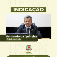 Fernando da Quineira quer terceirização dos serviços de manutenção das estradas rurais do Município