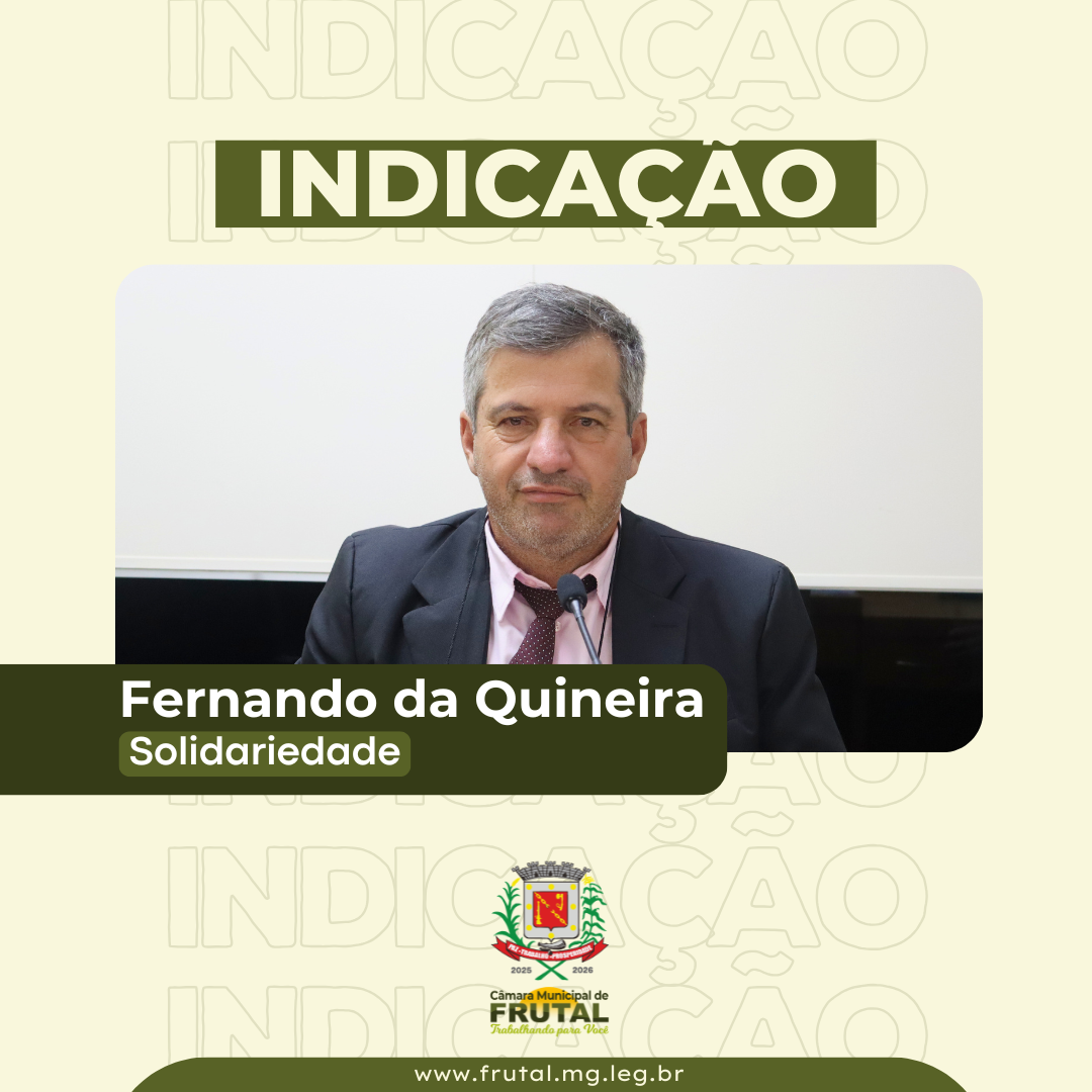 Fernando da Quineira solicita aquisição de grade roma para produtores rurais