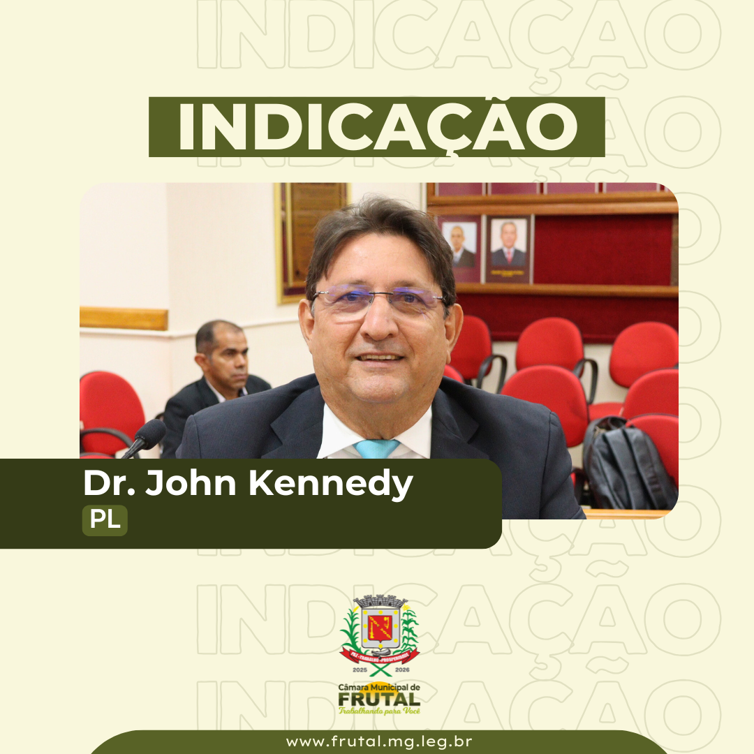 Homenagem a “Kubistchek”: Kendinho sugere denominação de logradouro público