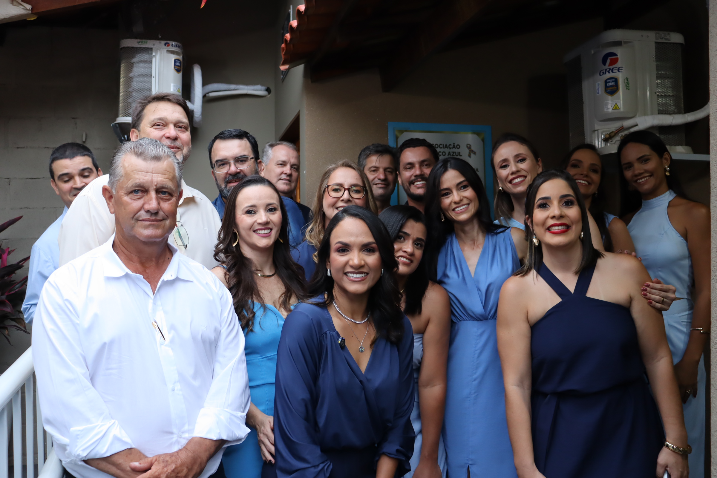 Inauguração da sede da ONG “Abraço Azul” é celebrada com apoio da Câmara Municipal