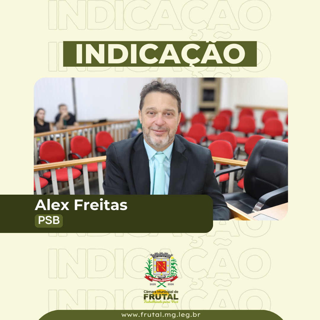 Indicação de Alex Freitas pede redutor de velocidade na Rua Olávio Ribeiro Cortes