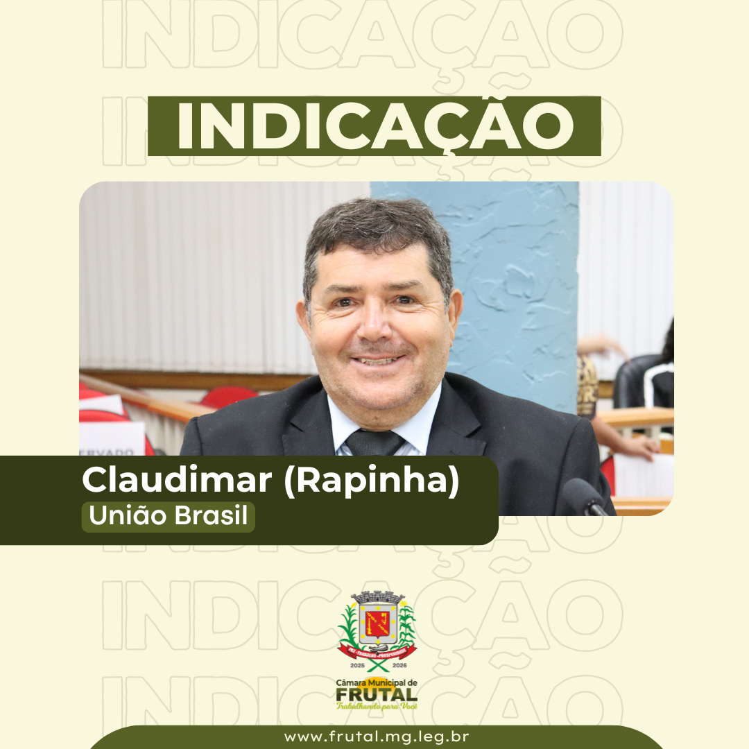 Indicação de Rapinha pede radar ou outro mecanismo de controle de velocidade próximo a APAC de Frutal