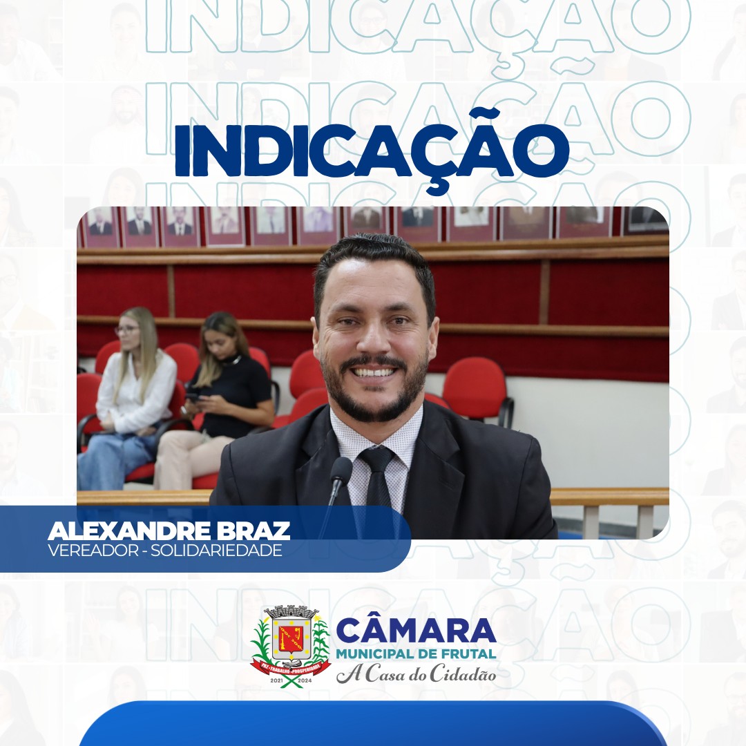Alexandre Braz pede construção de sanitários públicos no cemitério de Aparecida de Minas