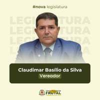 Conheça o vereador Claudimar Basílio da Silva