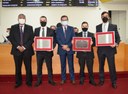 Delegados de Polícia Civil recebem Títulos de Cidadania Honorária de Frutal