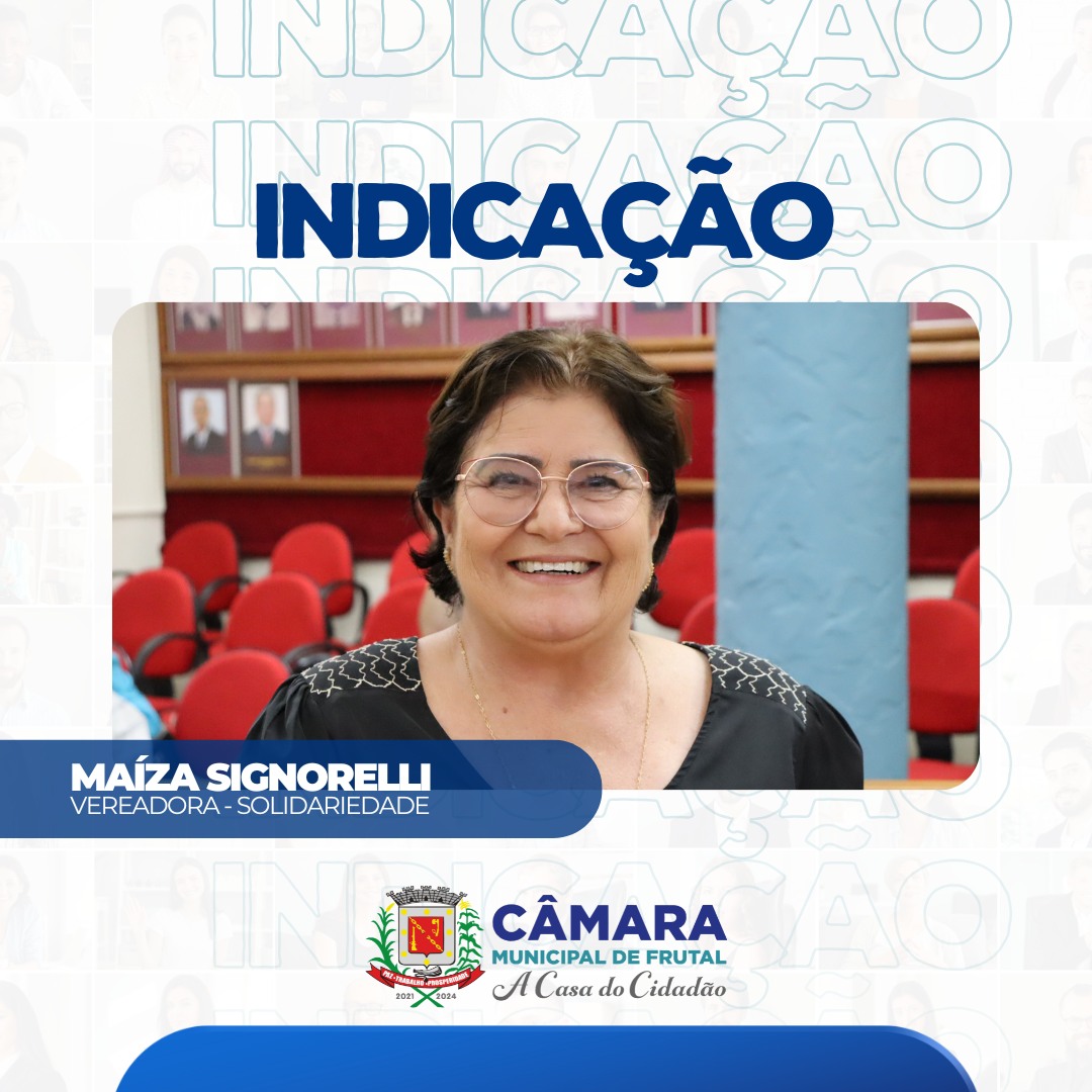 Indicação da vereadora Maíza solicita levantamento sobre acessibilidade em escolas da rede municipal