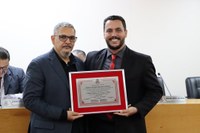 Pastor recebe título de cidadão honorário em projeto de autoria do vereador Alexandre Braz