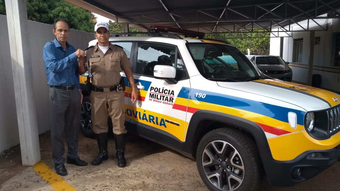 Pedrinho do Gás viabiliza nova viatura para a Polícia Militar Rodoviária