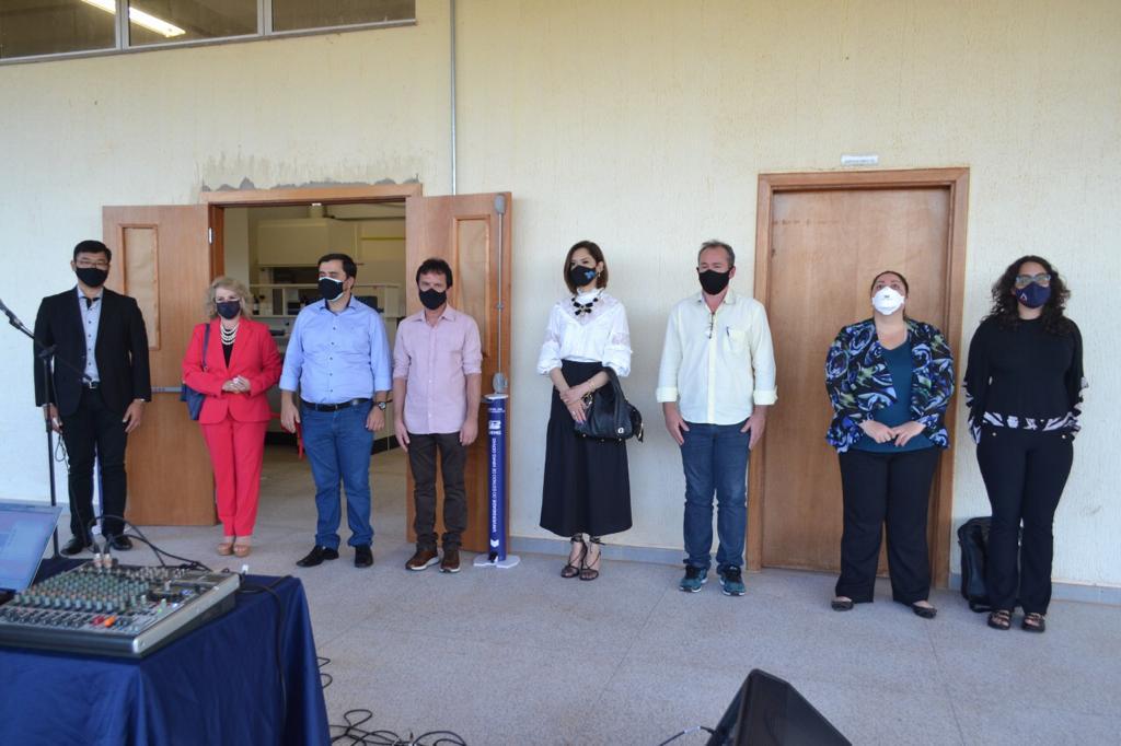 Presidente Edivalder Cheiroso participa da inauguração do Laboratório de Biologia Molecular da Uemg Frutal