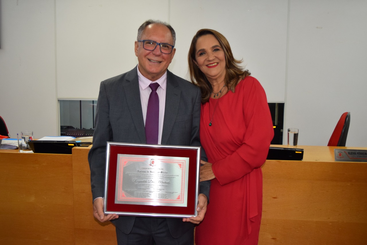Reginaldo Machado recebe título de Honra ao Mérito por projeto educacional