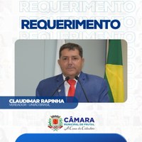 Requerimento de Rapinha pede obra no Cemitério de Frutal