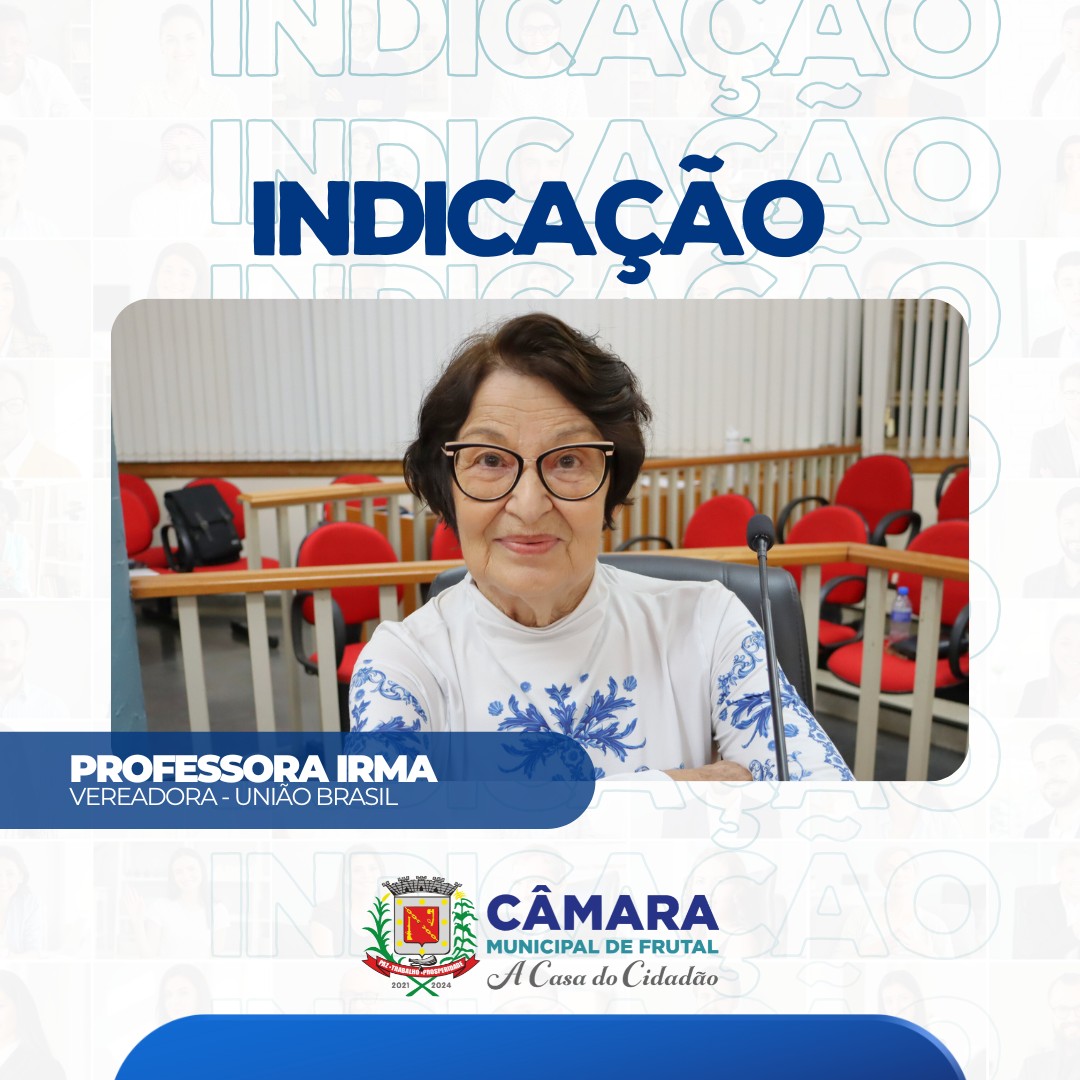 Revitalização do piso da Praça da Matriz é tema de indicação da vereadora Irma