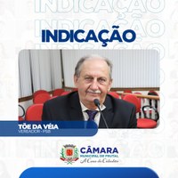 Tõe da Veia quer construção de praça no final da Avenida Plínio Queiroz da Cruz