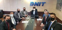 Vereadores de Frutal reúnem com a diretoria executiva do DNIT em Brasília