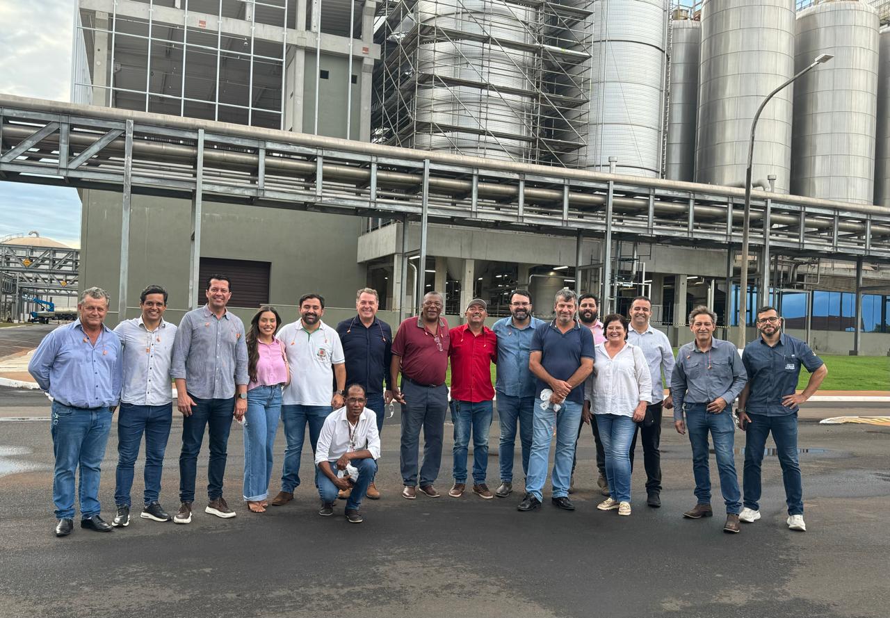 Vereadores visitam Cervejaria Império de Frutal e destacam importância econômica da indústria para a cidade