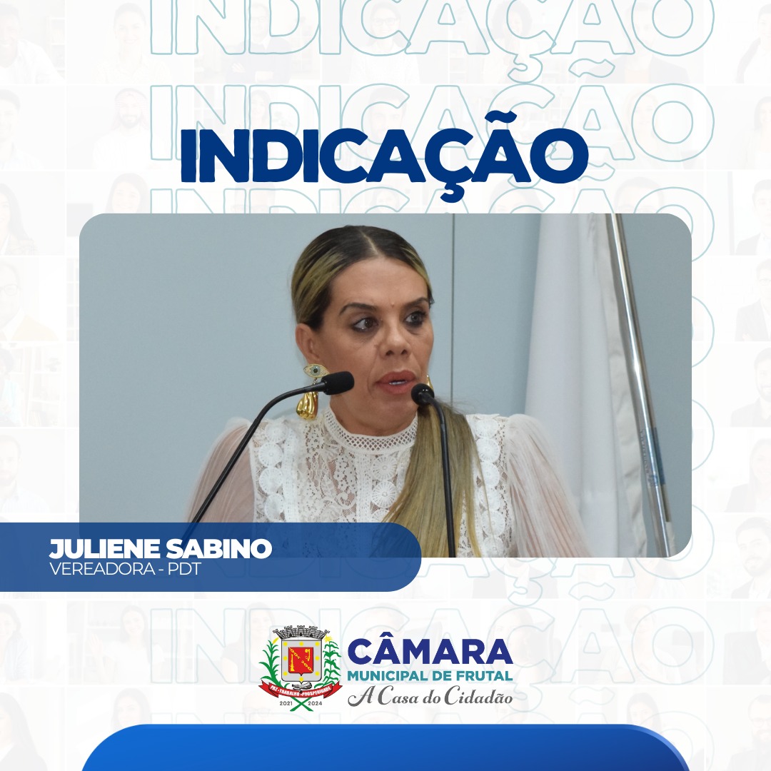 Juliene Sabino sugere flexibilidade de horário de funcionários da Prefeitura que trabalham no pátio ou na rua nos dias de intenso calor