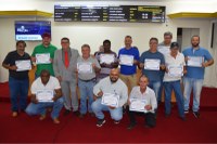 Motoristas do setor de ambulância são homenageados pela Câmara de Frutal