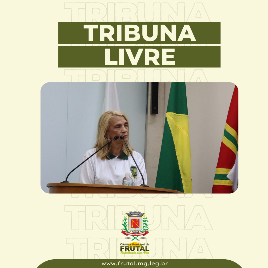 Presidente da Casa da Sopa utiliza tribuna livre para apresentar trabalhos sociais em Frutal