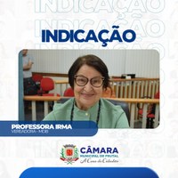 Professora Irma quer a disponibilização de kits de primeiros socorros nas escolas municipais