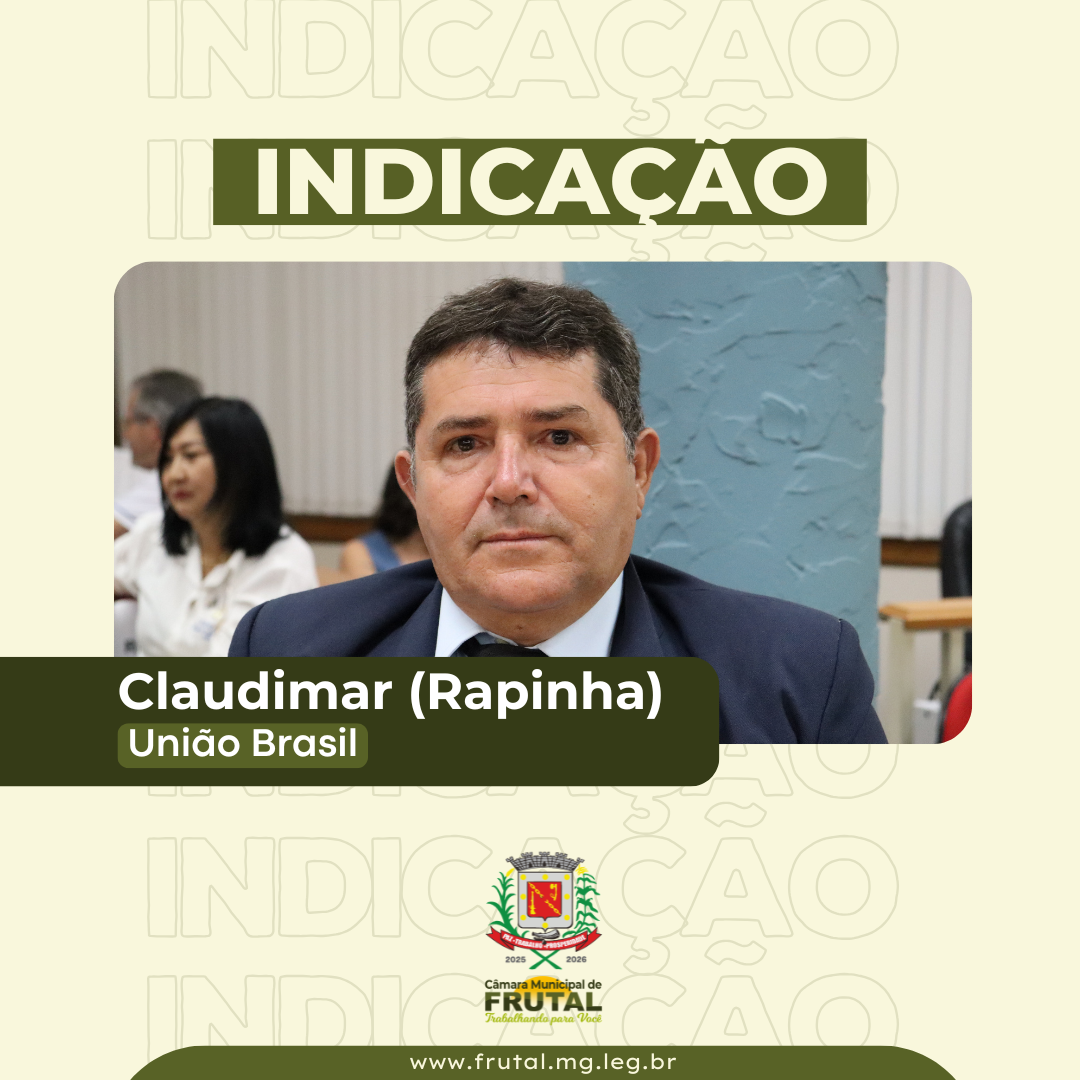  Rapinha cobra soluções quanto a indicações feitas por ele que beneficiam bairro Ipê Amarelo