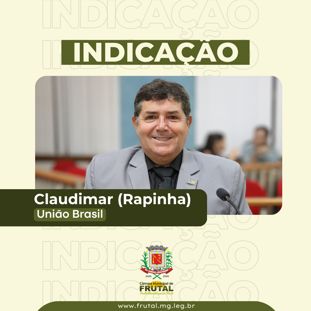  Rapinha indaga Executivo a respeito de iluminação pública em ginásio, cemitério e povoado de Frutal