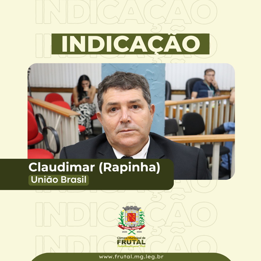 Rapinha indica climatização e segurança para a Escola Municipal Geralda Carvalho