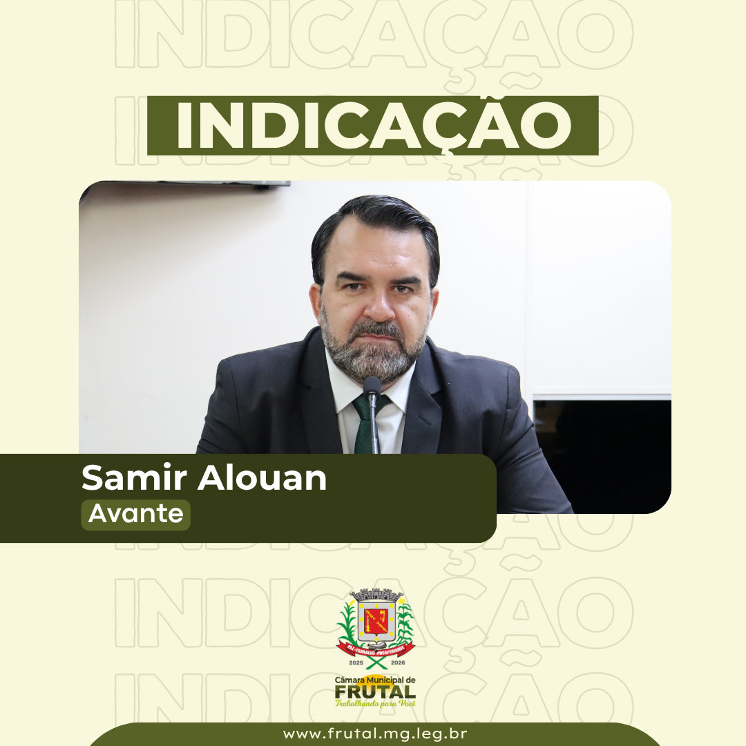  Samir Alouan sugere programa de incentivo ao turismo ecológico no município