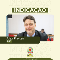 Vereador Alex Freitas reivindica documentação à Prefeitura para Frutal receber casas do programa “Minha Casa Minha Vida”.